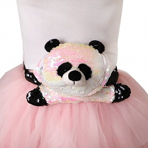 Сумочка поясная - Блестящая панда (Fluffy Family, 681731)