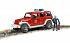Пожарный внедорожник Bruder Jeep Wrangler Unlimited Rubicon, с фигуркой  - миниатюра №3