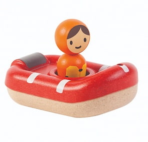 Игровой набор – Катер береговой охраны (Plan Toys, 5668k)