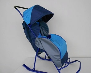 Санки-коляска - Снежинка (Galaxy, Снежинка)