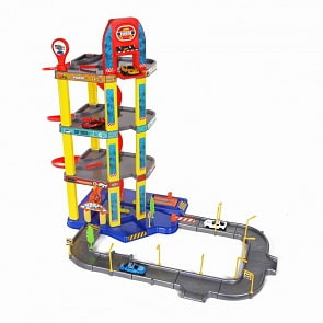 Игровой набор – Четырехуровневый гараж с машинками (Yako, Y3941870)