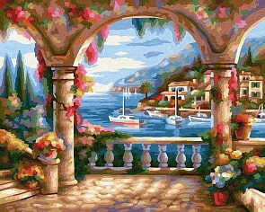 Картина по номера - Вилла у моря (Schipper, 9240800)