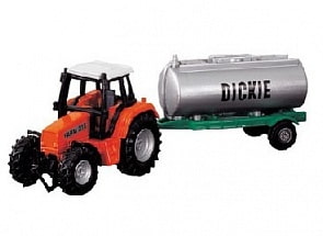 Игровой набор «Трактор и прицеп» 4 вида (Dickie, 3475343)