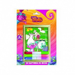 Набор для творчества Тролли - Объемная картинка 3D (Centrum, 88210)