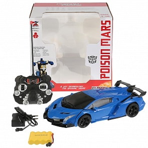 Машина-робот на р/у 318-1, свет и звук (B1785293) (ассортимент)