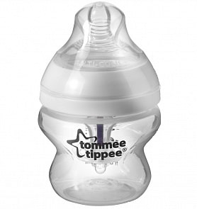 Бутылочка для кормления 150 мл с усиленным антиколиковым клапаном и индикатором температуры (Tommee Tippe, 42240581st)
