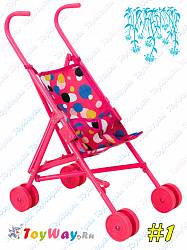 Коляска - трость для кукол Buggy Boom Mixy (Melobo, 8801b) - миниатюра