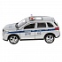 Машина Полиция Suzuki Vitara 12 см серебристая двери и багажник открываются металлическая  - миниатюра №1