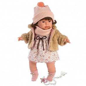 Интерактивная кукла - Пиппа, 42 см, со звуком (Llorens Juan, L 42152)