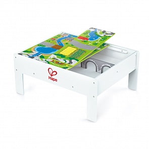 Двусторонний стол с системой хранения (Hape, E3714_HP) Двусторонний стол с системой хранения (Hape, E3714_HP)