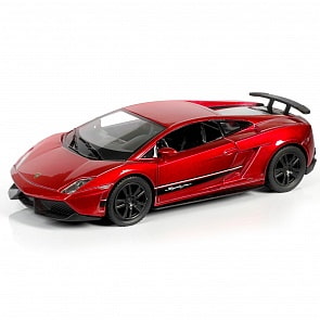 Металлическая инерционная машина RMZ City - Lamborghini Gallardo Superleggera, 1:32, красный металлик (RMZ City, 554998Z(F)