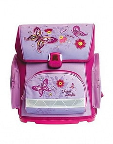 Рюкзак - ранец - Optimum -Violet Butterfly (Hatber,  NRk_20663)