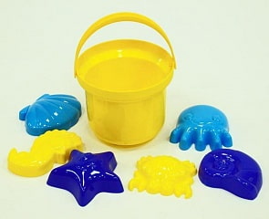 Набор формочек В&Л 6 дет Морские (Рославльская игрушка, 4062)