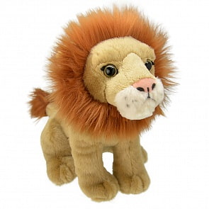 Мягкая игрушка - Лев, 20 см (All About Nature, K8232-PT)