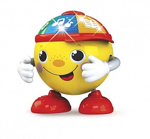 Музыкальная игрушка – Колобок Танцующий, свет и звук (Азбукварик, 4680019285313)