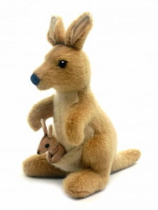 Мягкая игрушка – Кенгуру, 20 см (Hansa, 3424)