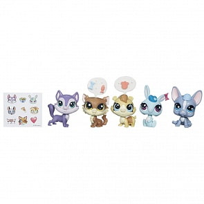 Littlest Pet Shop. Набор - Обед в Даунтауне, серия Pets in the City  (Hasbro, b5005-b0282)