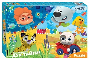 Пазлы – Ми-ми-мишки и другие мультфильмы, 360 деталей (Step Puzzle, 96102)