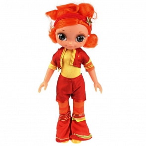 Интерактивная кукла из серии Сказочный патруль - Аленка, 32 см, со светящимися волосами, озвученная (Карапуз, SP18-LEDH-A-RU)