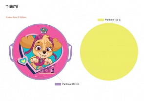 Ледянка круглая - Щенячий патруль Sky, 52 см (1Toy, Т18978)