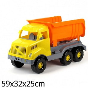 Игрушечный самосвал Богатырь (Полесье, П-37336)