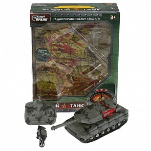 Танк на радиоуправлении, на аккумуляторе, USB з/у (Технодрайв, B1575615-R)