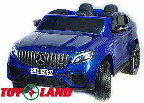Электромобиль Mercedes-Benz AMG GLC63 2.0 Coupe 4x4 синего цвета, ToyLand, QLS-5688