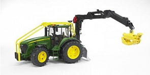 Трактор Bruder John Deere 7930 лесной с манипулятором (Bruder, 03-053)