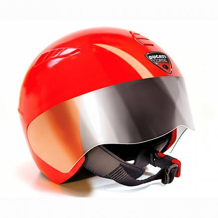 Защитный шлем Ducati красный 