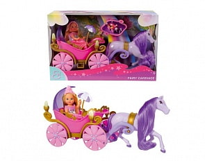 Кукла Еви в карете + лошадь  (Simba, 5735754)