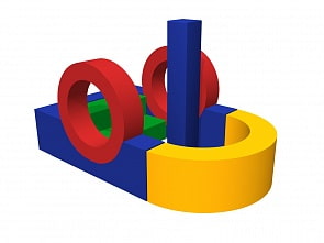 Мягкий игровой комплекс - Пароход (Romana, ДМФ-МК-09.76.02)