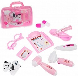 Игровой набор - Ветеринар, 12 предметов (Наша Игрушка, 200541321) - миниатюра