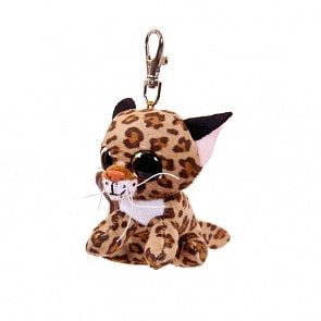 Брелок - Рысенок Lynx, коричневый, 8,5 см (Lumo Stars, 55008)