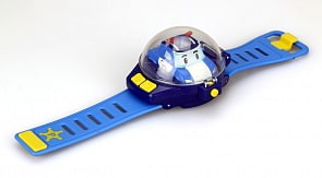 Poli Robocar. Часы Робокар Поли с мини-машинкой на дистанционном управлении (Silverlit, 83312)