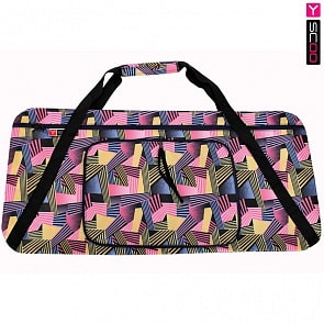 Чехол-портмоне складной для самоката Y-Scoo 230 дизайн - Ленты разноцветные полосатые (Y-Scoo, 5795RT)