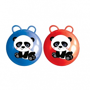 Мяч с ушками Панда, 55 см., несколько цветов, в сетке (Играем вместе, SS-18(PND))