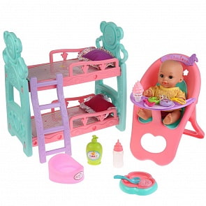 Мебель для кукол с интерактивным пупсом, пьет и писает (B1837233)