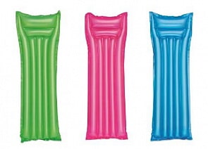 Надувной матрас для плавания глянцевый, 183 х 69 см., 3 цвета (Bestway, бв44042)