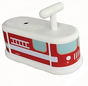 Каталка белая - Пожарная машина (Italtrike, 2110PMP990101k)