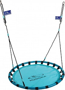 Качели Nest swing Alu, 120, turquoise/бирюзовые (Hudora, 72162)