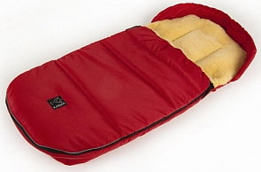 Конверт Lenny меховой – Rot, 2 молнии (Kaiser, 4011863335020)