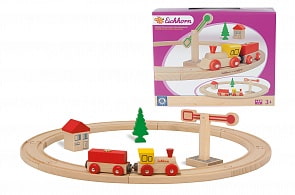 Стартовый набор деревянной железной дороги (Eichhorn, 100001200) 