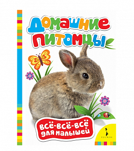 Книга для раннего развития малыша - Домашние питомцы (Росмэн, 28195ros)
