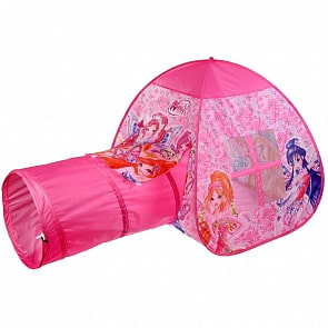 Палатка детская игровая - Winx с тоннелем (Играем вместе, GFA-TONWX01-R)