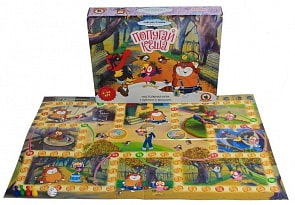 Настольная игра-ходилка – Попугай Кеша (Русский стиль, 03816в)