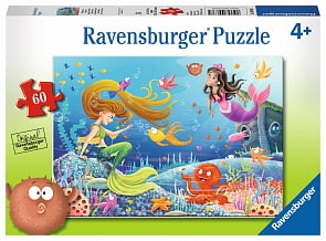 Пазл - Сказочные русалки, 60 деталей (Ravensburger, 09638)