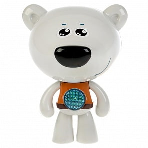 Музыкальный Тучка из серии Мимимишки, 15 песен и фраз, сказка из м/ф, лапки-трещотки, свет (Умка, HT851-R)