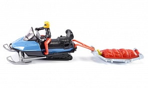 Игровой набор – Снегоход и сани спасательные (Siku, 1684)