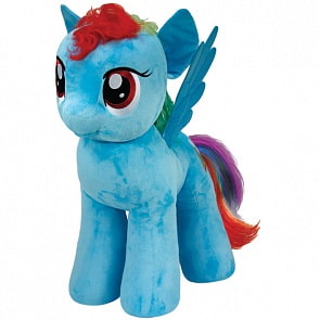 Мягкая пони Rainbow Dash, 70 см. (TY, 90217)