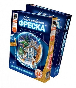 Необыкновенная фреска - Зимний вечер (Фантазер, 430054ФН)